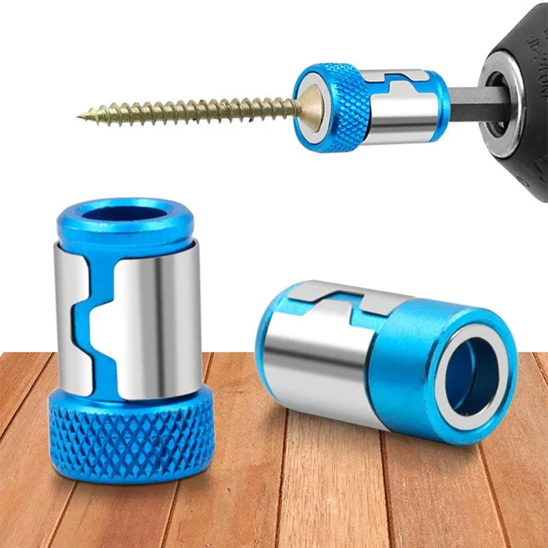 Upgrade Your Toolkit with Universal Magnetic Ring Screwdriver Bits - Anti-Corrosion Strong Magnetizer for Enhanced Performance