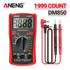 ANENG DM850 1999 Counts Digital Multimeter Eletric Professional Automatic AC/DC Votage Tester Current Ohm Ammeter Detector Tools